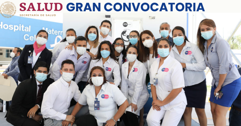 Convocatorias laborales vigentes en la Secretaría de Salud de México