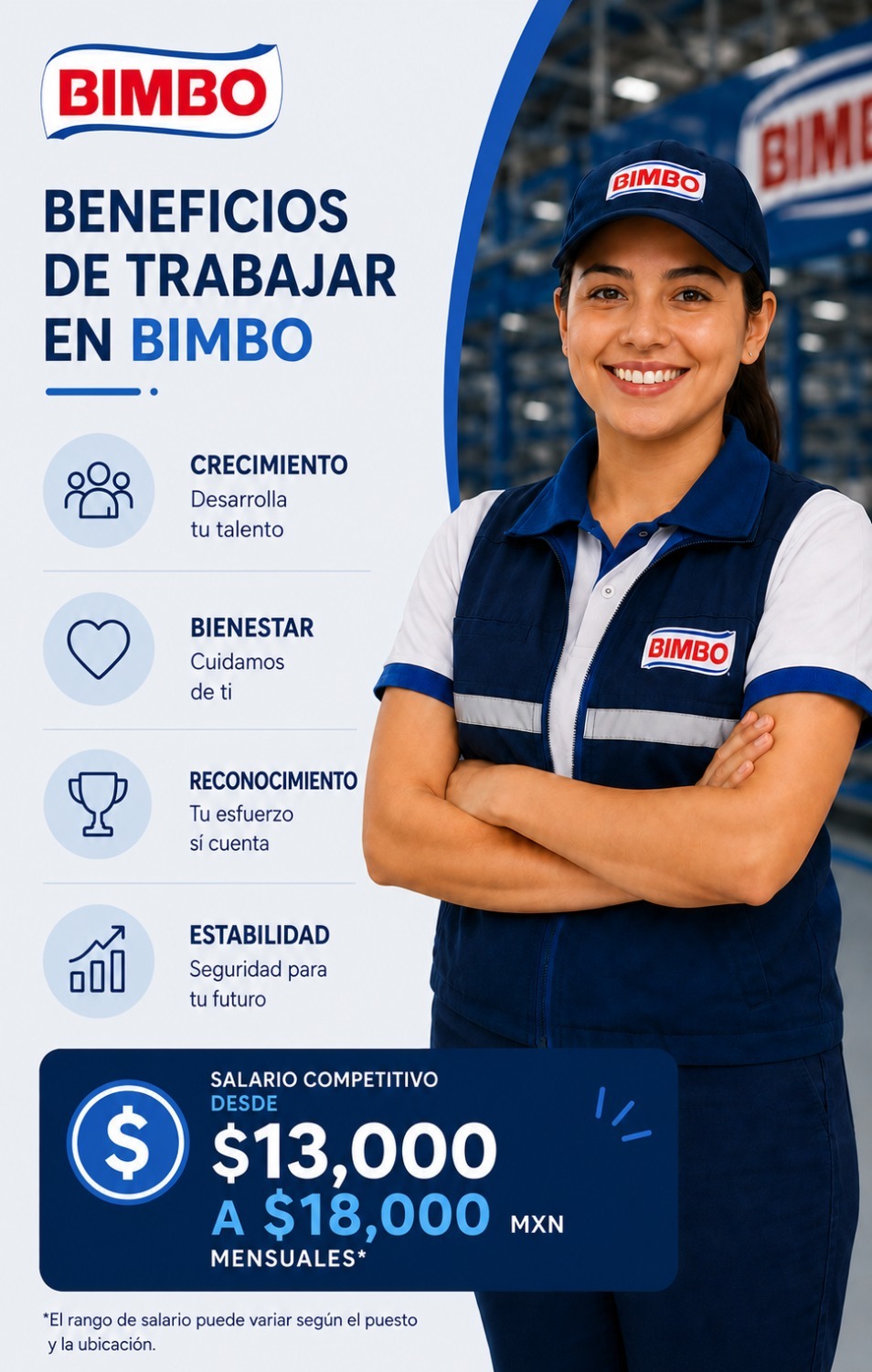 Vacante destacada de Grupo Bimbo